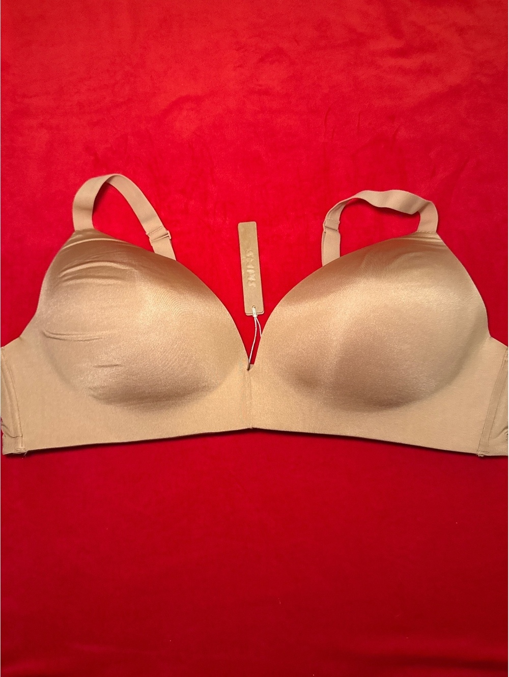 Skims Wireless Form T Shirt Bra Color Ochre Size 44C